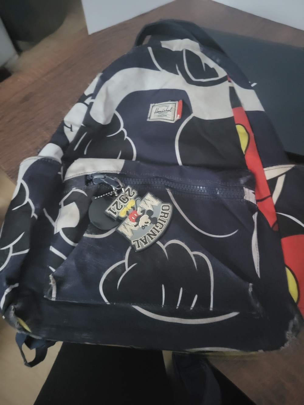 Herschel x Disney Navy Mickey Print Backpack